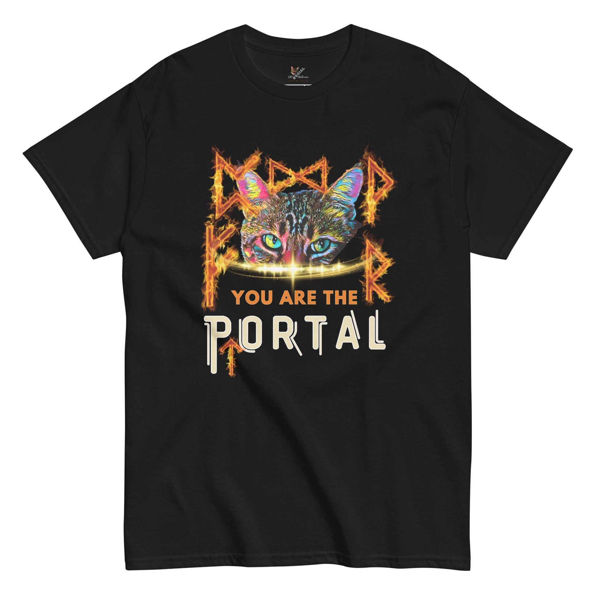 Portal Unisex Classic Tee - My Social Cat Bonafide Boutique LLCPortal Unisex Classic TeeT-shirtMy Social Cat Bonafide Boutique LLCBlackSclassicportal