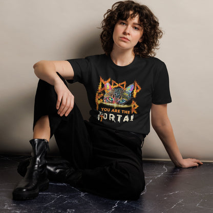Portal Unisex Premium Tee - My Social Cat Bonafide Boutique LLCPortal Unisex Premium TeeT-shirtMy Social Cat Bonafide Boutique LLCBlackSportalpremium