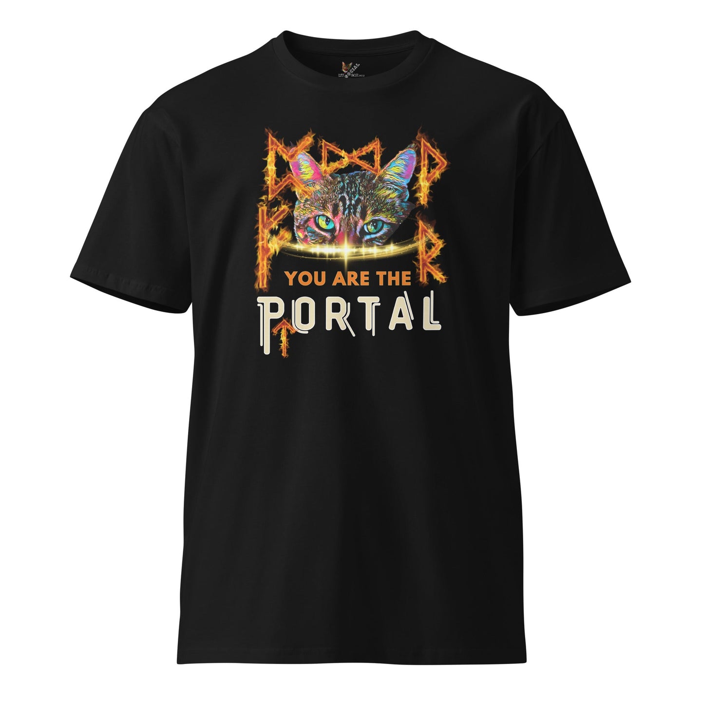 Portal Unisex Premium Tee - My Social Cat Bonafide Boutique LLCPortal Unisex Premium TeeT-shirtMy Social Cat Bonafide Boutique LLCBlackSportalpremium