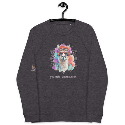 Practice Mindfulness Plush Organic Sweatshirt - My Social Cat Bonafide Boutique LLCPractice Mindfulness Plush Organic SweatshirtSweatshirtMy Social Cat Bonafide Boutique LLCCharcoal MelangeXSmindfulnessorganic