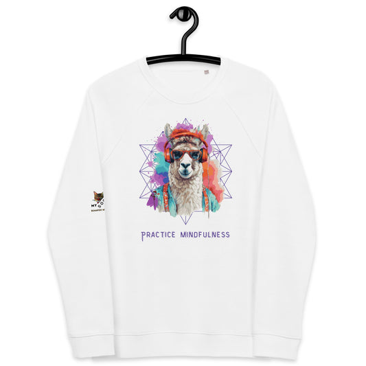 Practice Mindfulness Plush Organic Sweatshirt - My Social Cat Bonafide Boutique LLCPractice Mindfulness Plush Organic SweatshirtSweatshirtMy Social Cat Bonafide Boutique LLCXSmindfulnessorganic
