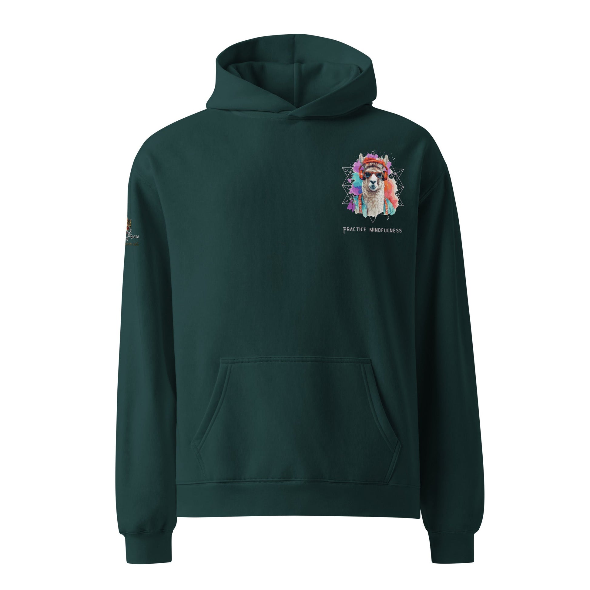 Practice Mindfulness Unisex Plush Hoodie - My Social Cat Bonafide Boutique LLCPractice Mindfulness Unisex Plush HoodieHooded sweatshirtMy Social Cat Bonafide Boutique LLCPine GreenShoodiemindfulness