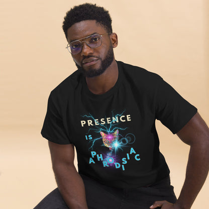 Presence is Aphrodisiac Unisex Classic Tee - My Social Cat Bonafide Boutique LLCPresence is Aphrodisiac Unisex Classic TeeT-shirtMy Social Cat Bonafide Boutique LLCSaphrodisiacclassic