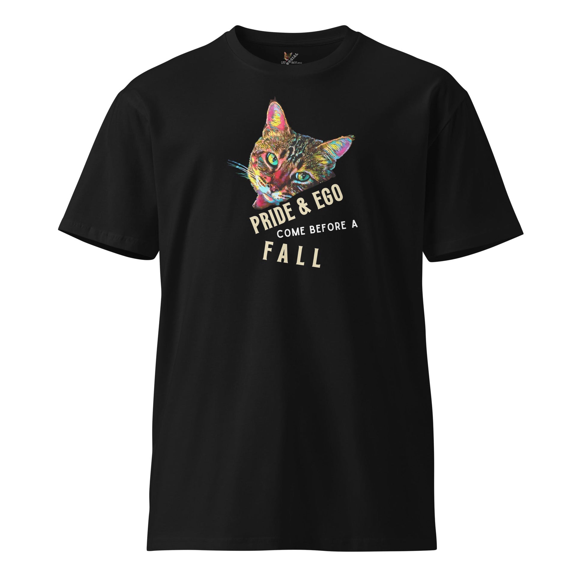 Pride & Ego Unisex Premium Tee - My Social Cat Bonafide Boutique LLCPride & Ego Unisex Premium TeeT-shirtMy Social Cat Bonafide Boutique LLCScatego