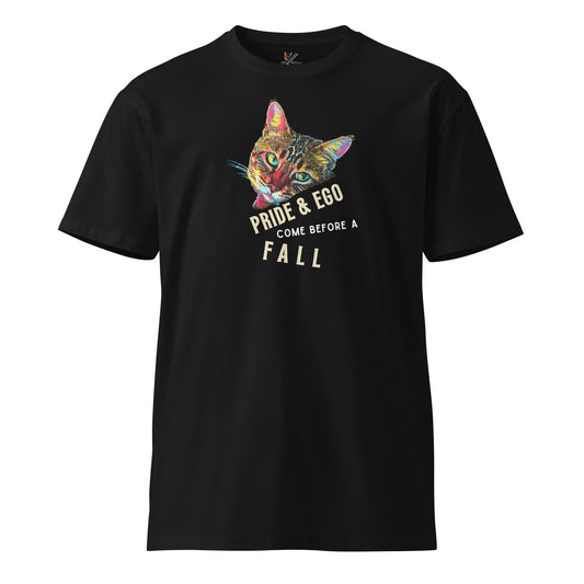 Pride & Ego Unisex Premium Tee - My Social Cat Bonafide Boutique LLCPride & Ego Unisex Premium TeeT-shirtMy Social Cat Bonafide Boutique LLCScatego