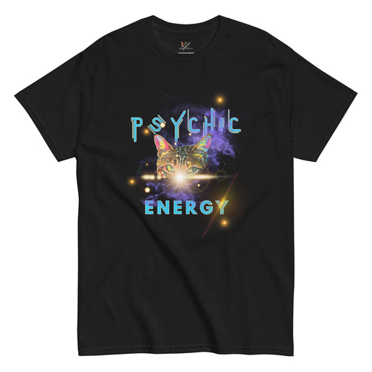 Psychic Energy Unisex Classic Tee - My Social Cat Bonafide Boutique LLCPsychic Energy Unisex Classic TeeT-shirtMy Social Cat Bonafide Boutique LLCSclassicenergy