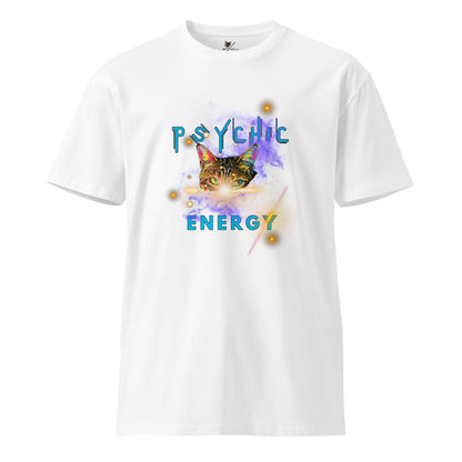 Psychic Energy Unisex Premium Tee - My Social Cat Bonafide Boutique LLCPsychic Energy Unisex Premium TeeT-shirtMy Social Cat Bonafide Boutique LLCWhiteSenergypremium