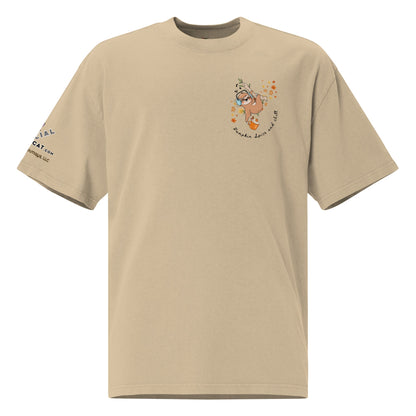 Pumpkin Spice and Chill Oversized Faded Tee - My Social Cat Bonafide Boutique LLCPumpkin Spice and Chill Oversized Faded TeeT-shirtMy Social Cat Bonafide Boutique LLCFaded KhakiSchillcotton
