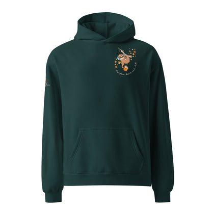 Pumpkin Spice and Chill Unisex Plush Hoodie - My Social Cat Bonafide Boutique LLCPumpkin Spice and Chill Unisex Plush HoodieHooded sweatshirtMy Social Cat Bonafide Boutique LLCPine GreenSchillhoodie