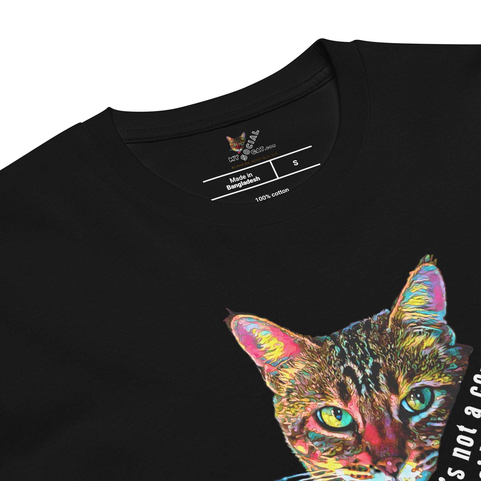 Quantum Entanglement Unisex Premium Tee - My Social Cat Bonafide Boutique LLCQuantum Entanglement Unisex Premium TeeT-shirtMy Social Cat Bonafide Boutique LLCScatquantum