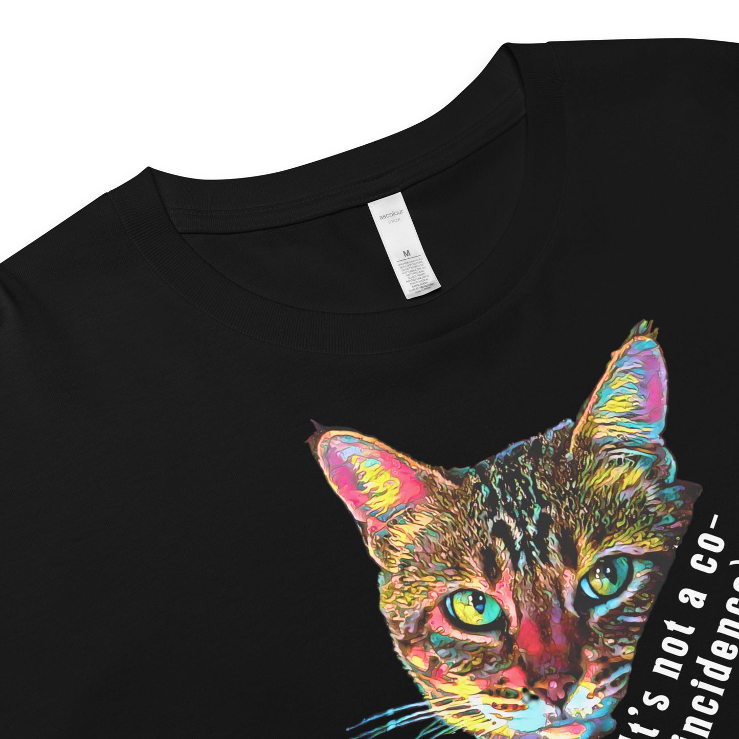 Quantum Entanglement Women’s crop top - My Social Cat Bonafide Boutique LLCQuantum Entanglement Women’s crop topcrop topMy Social Cat Bonafide Boutique LLCBlackXScatcrop