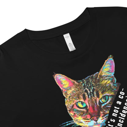 Quantum Entanglement Women’s crop top - My Social Cat Bonafide Boutique LLCQuantum Entanglement Women’s crop topcrop topMy Social Cat Bonafide Boutique LLCBlackXScatcrop