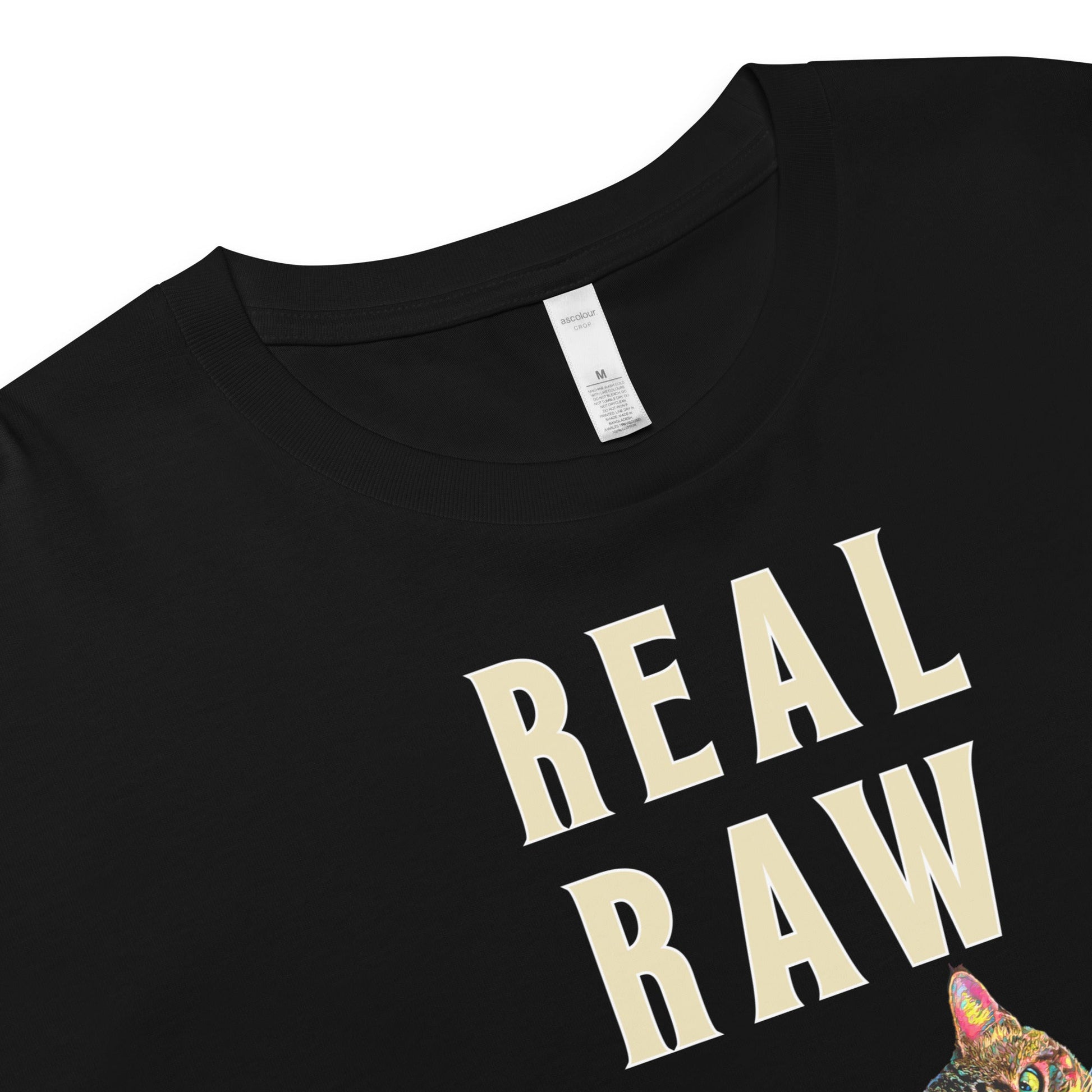 Real Raw Pawthentic Women’s Crop Top - My Social Cat Bonafide Boutique LLCReal Raw Pawthentic Women’s Crop Topcrop topMy Social Cat Bonafide Boutique LLCBlackXScatcrop