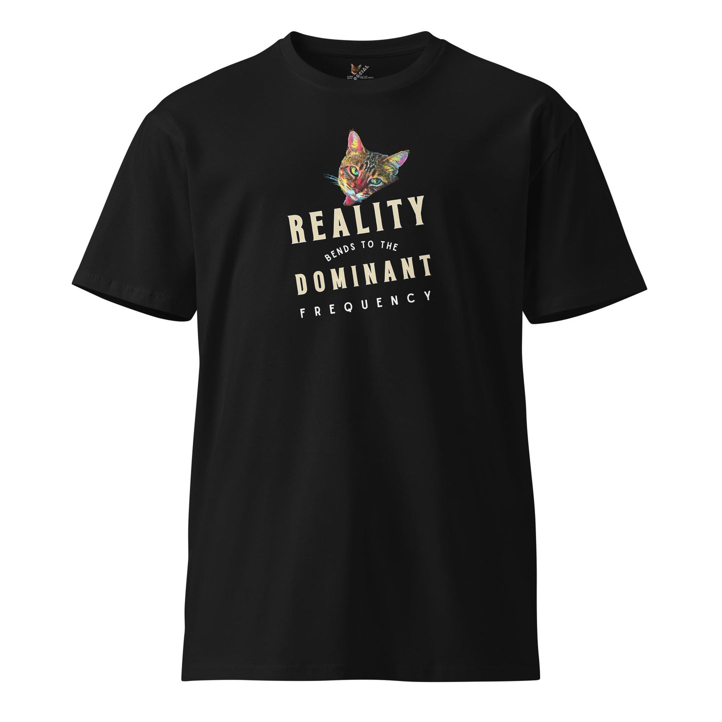 Reality Bends Unisex Premium Tee - My Social Cat Bonafide Boutique LLCReality Bends Unisex Premium TeeT-shirtMy Social Cat Bonafide Boutique LLCSbendscat