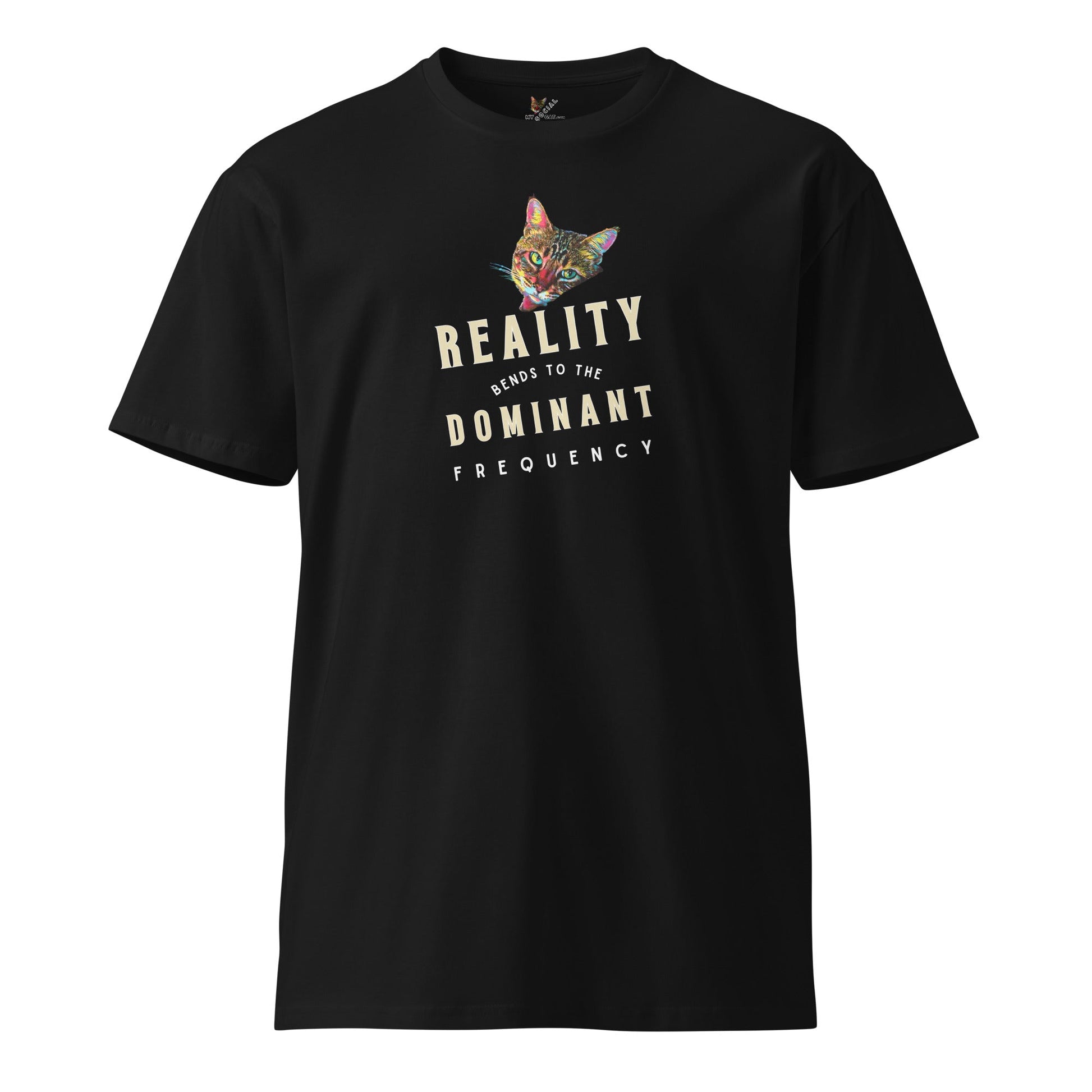 Reality Bends Unisex Premium Tee - My Social Cat Bonafide Boutique LLCReality Bends Unisex Premium TeeT-shirtMy Social Cat Bonafide Boutique LLCSbendscat