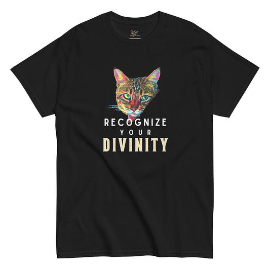 Recognize Your Divinity Unisex Classic Tee - My Social Cat Bonafide Boutique LLCRecognize Your Divinity Unisex Classic TeeT-shirtMy Social Cat Bonafide Boutique LLCScatdivinity