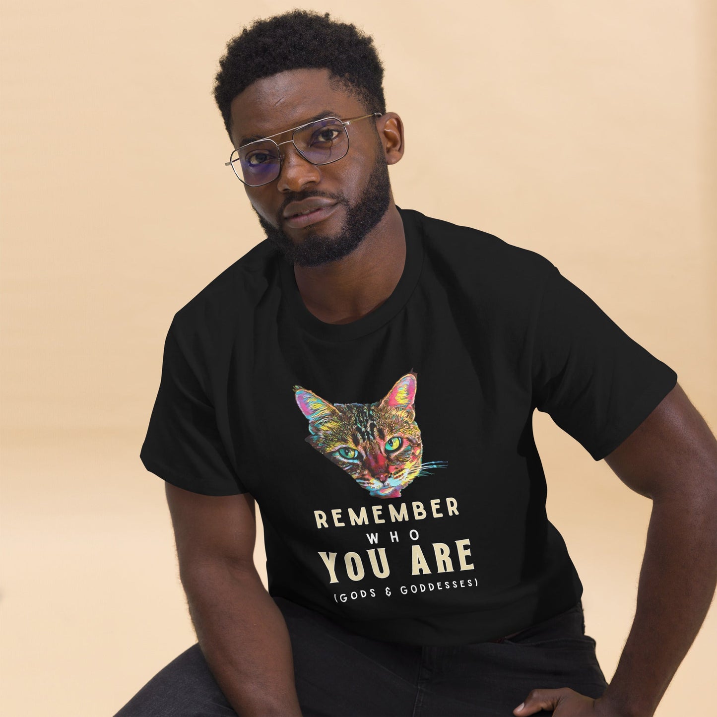 Remember Who You Are Unisex Classic Tee - My Social Cat Bonafide Boutique LLCRemember Who You Are Unisex Classic TeeT-shirtMy Social Cat Bonafide Boutique LLCBlackSarecat