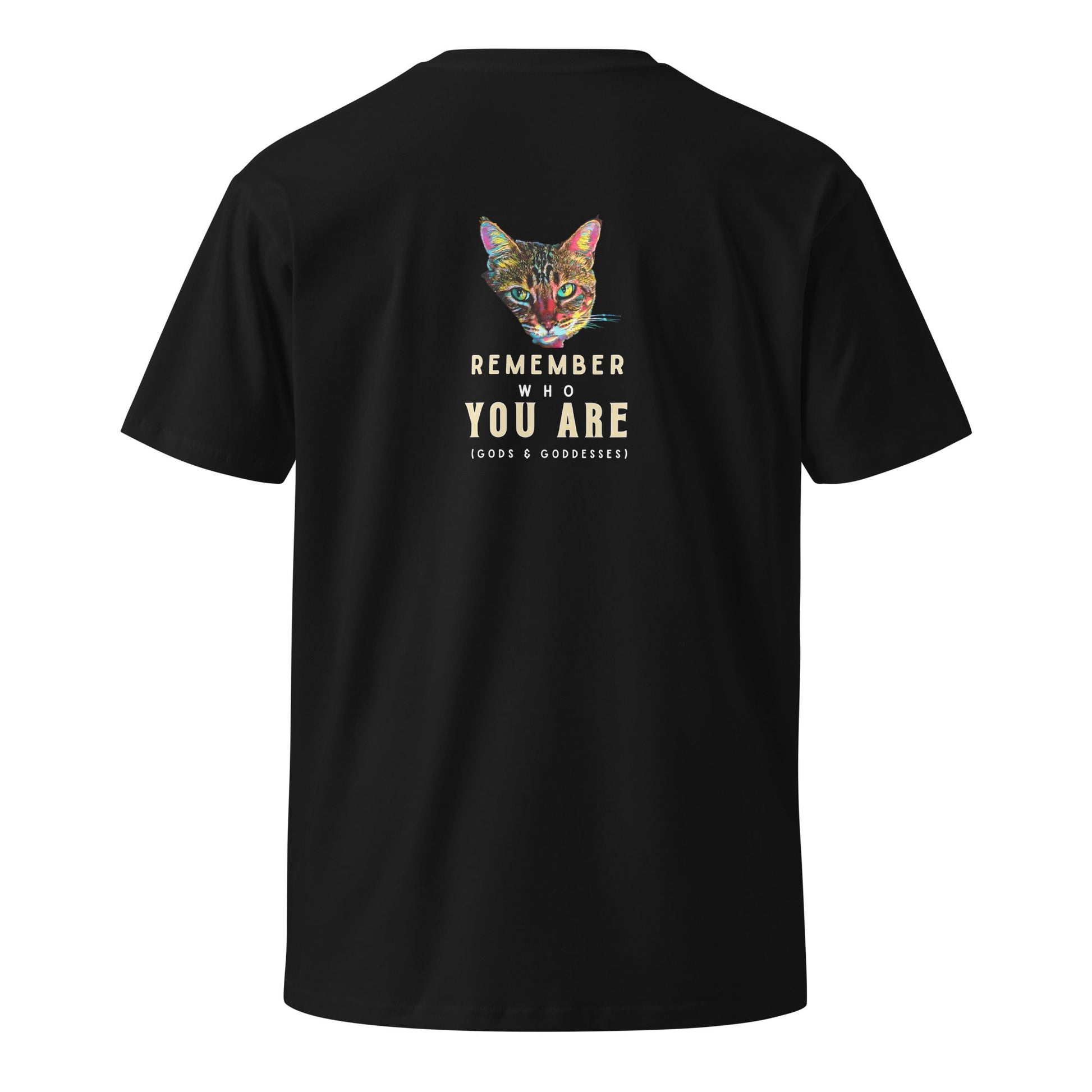 Remember Who You Are Unisex Premium Tee - My Social Cat Bonafide Boutique LLCRemember Who You Are Unisex Premium TeeT-shirtMy Social Cat Bonafide Boutique LLCBlackSarecat
