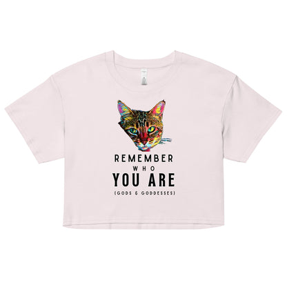 Remember Who You Are Women’s crop top - My Social Cat Bonafide Boutique LLCRemember Who You Are Women’s crop topcrop topMy Social Cat Bonafide Boutique LLCOrchidXScatcrop