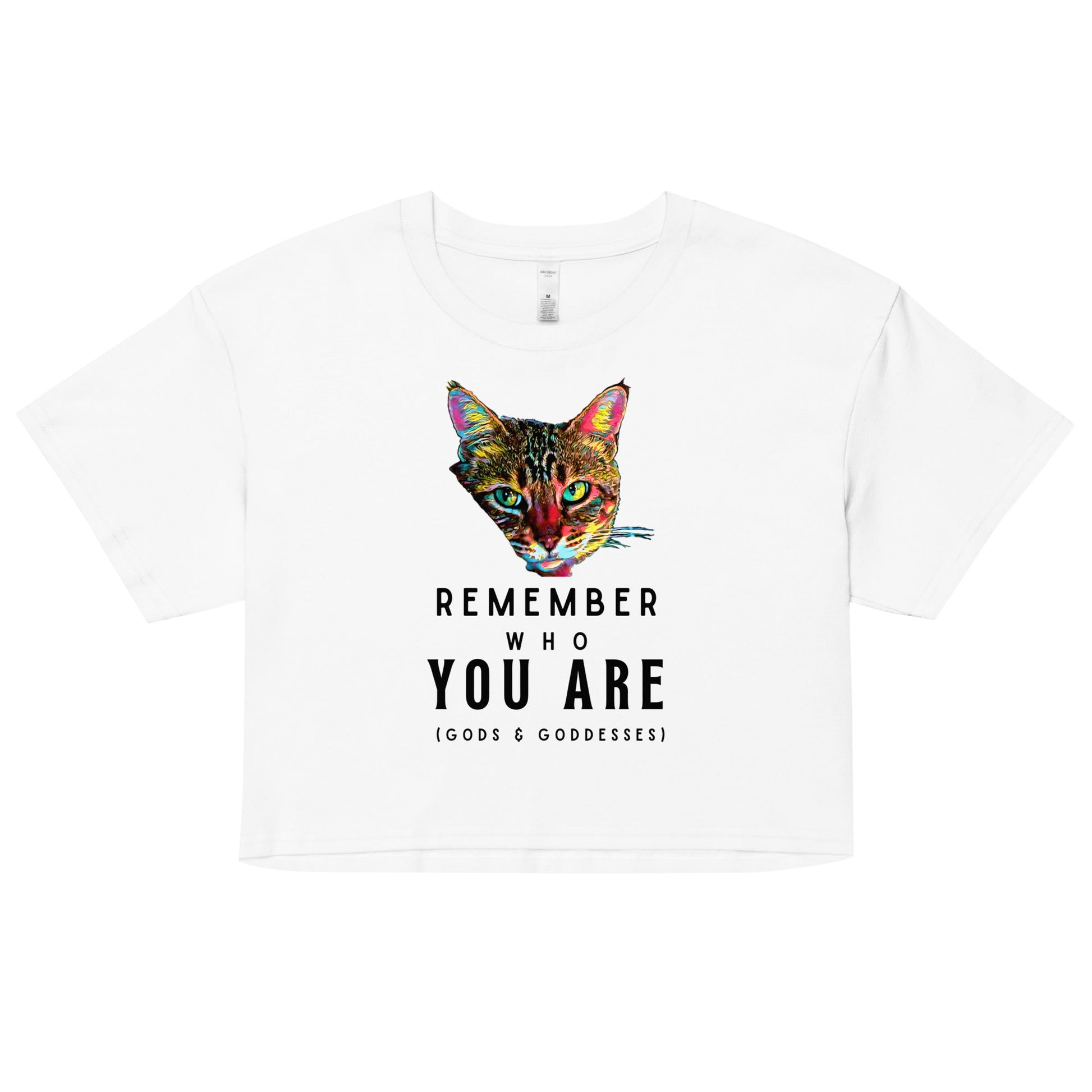 Remember Who You Are Women’s crop top - My Social Cat Bonafide Boutique LLCRemember Who You Are Women’s crop topcrop topMy Social Cat Bonafide Boutique LLCWhiteXScatcrop
