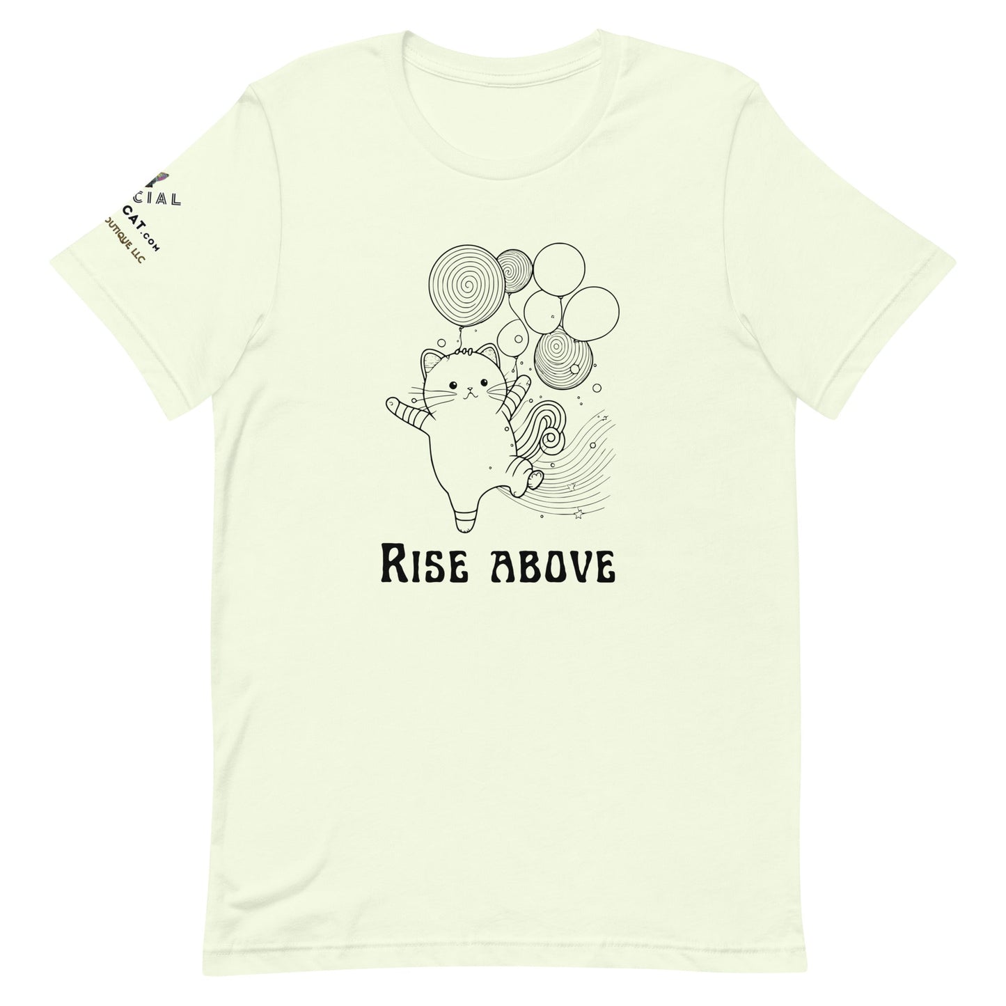 Rise Above Unisex Tee - My Social Cat Bonafide Boutique LLCRise Above Unisex TeeT - shirtMy Social Cat Bonafide Boutique LLCCitronXSaboverise