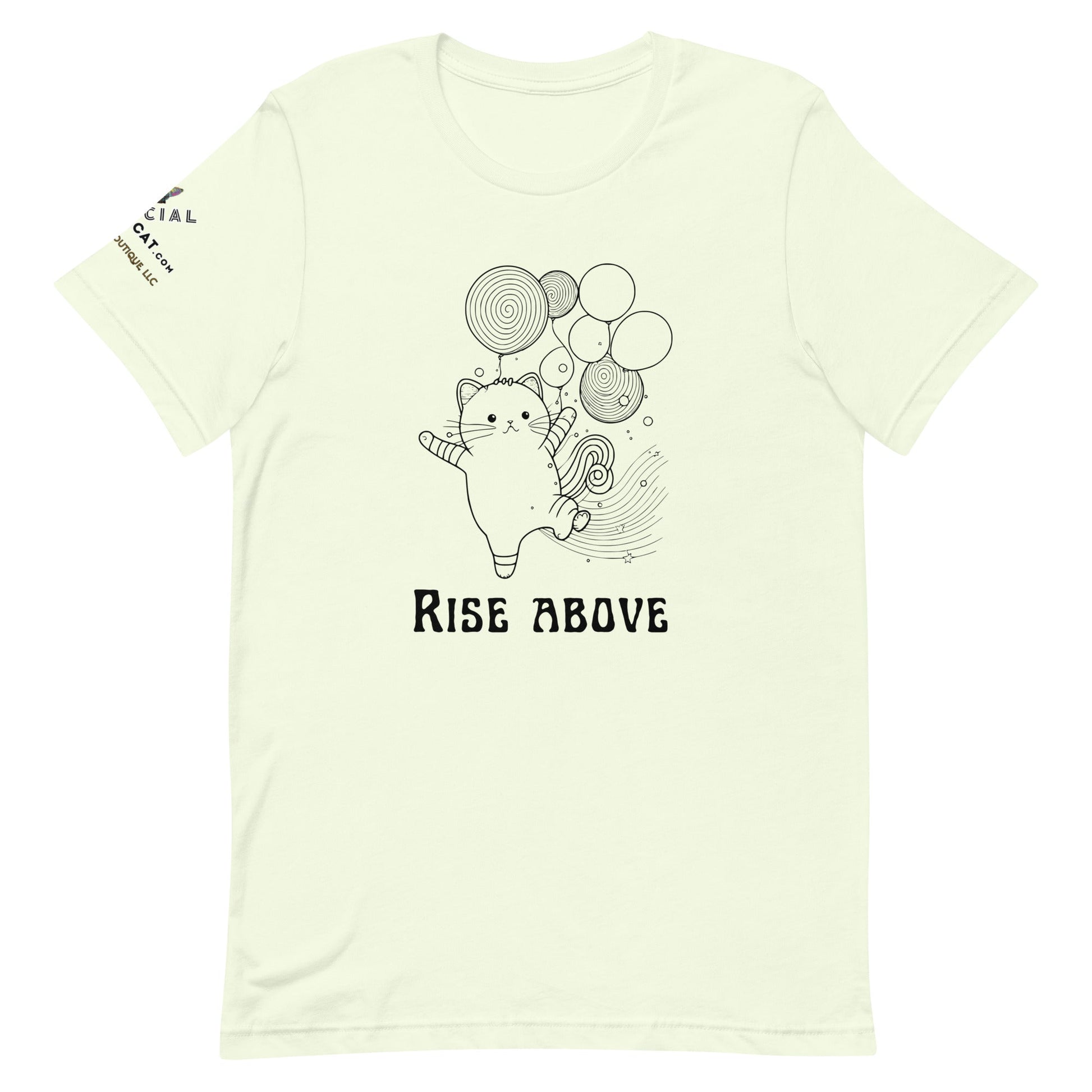 Rise Above Unisex Tee - My Social Cat Bonafide Boutique LLCRise Above Unisex TeeT - shirtMy Social Cat Bonafide Boutique LLCCitronXSaboverise
