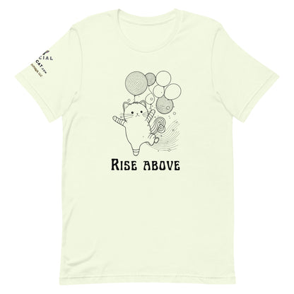 Rise Above Unisex Tee - My Social Cat Bonafide Boutique LLCRise Above Unisex TeeT - shirtMy Social Cat Bonafide Boutique LLCCitronXSaboverise