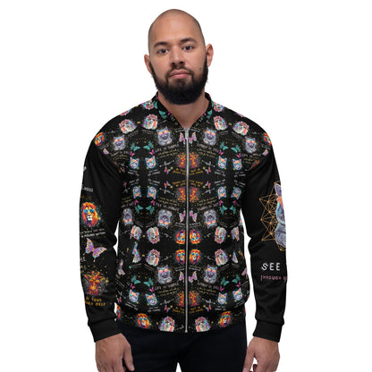 Rose Colored Glasses All Over Print Unisex Bomber Jacket - My Social Cat Bonafide Boutique LLCRose Colored Glasses All Over Print Unisex Bomber JacketBomber JacketMy Social Cat Bonafide Boutique LLCXSbomberjacket