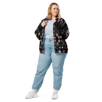 Rose Colored Glasses All Over Print Unisex Bomber Jacket - My Social Cat Bonafide Boutique LLCRose Colored Glasses All Over Print Unisex Bomber JacketBomber JacketMy Social Cat Bonafide Boutique LLCXSbomberjacket
