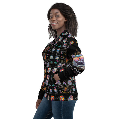 Rose Colored Glasses All Over Print Unisex Bomber Jacket - My Social Cat Bonafide Boutique LLCRose Colored Glasses All Over Print Unisex Bomber JacketBomber JacketMy Social Cat Bonafide Boutique LLCXSbomberjacket