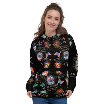 Rose Colored Glasses All - over - print Unisex Hoodie - My Social Cat Bonafide Boutique LLCRose Colored Glasses All - over - print Unisex HoodieHooded sweatshirtMy Social Cat Bonafide Boutique LLCXShoodiemen