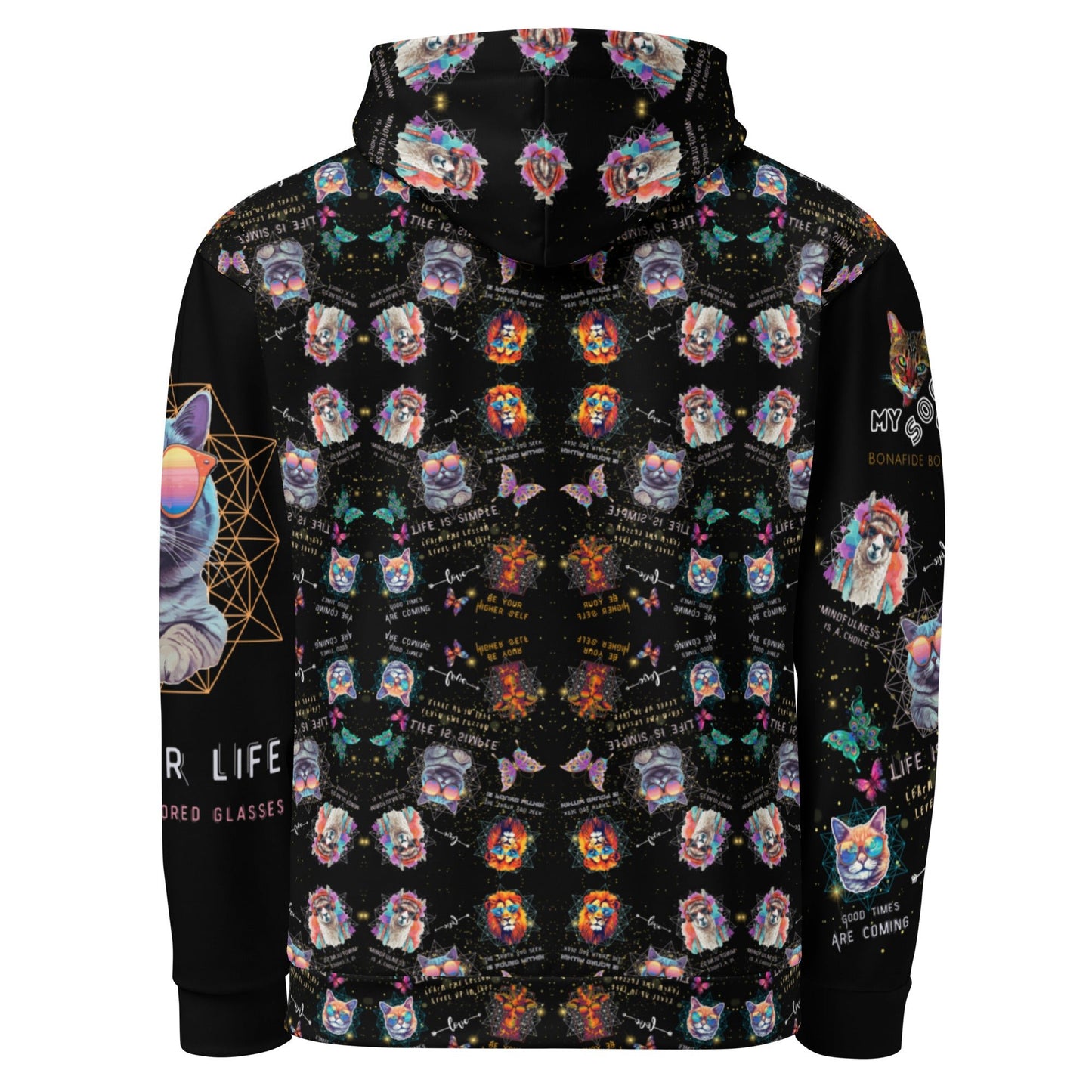 Rose Colored Glasses All - over - print Unisex Hoodie - My Social Cat Bonafide Boutique LLCRose Colored Glasses All - over - print Unisex HoodieHooded sweatshirtMy Social Cat Bonafide Boutique LLCXShoodiemen