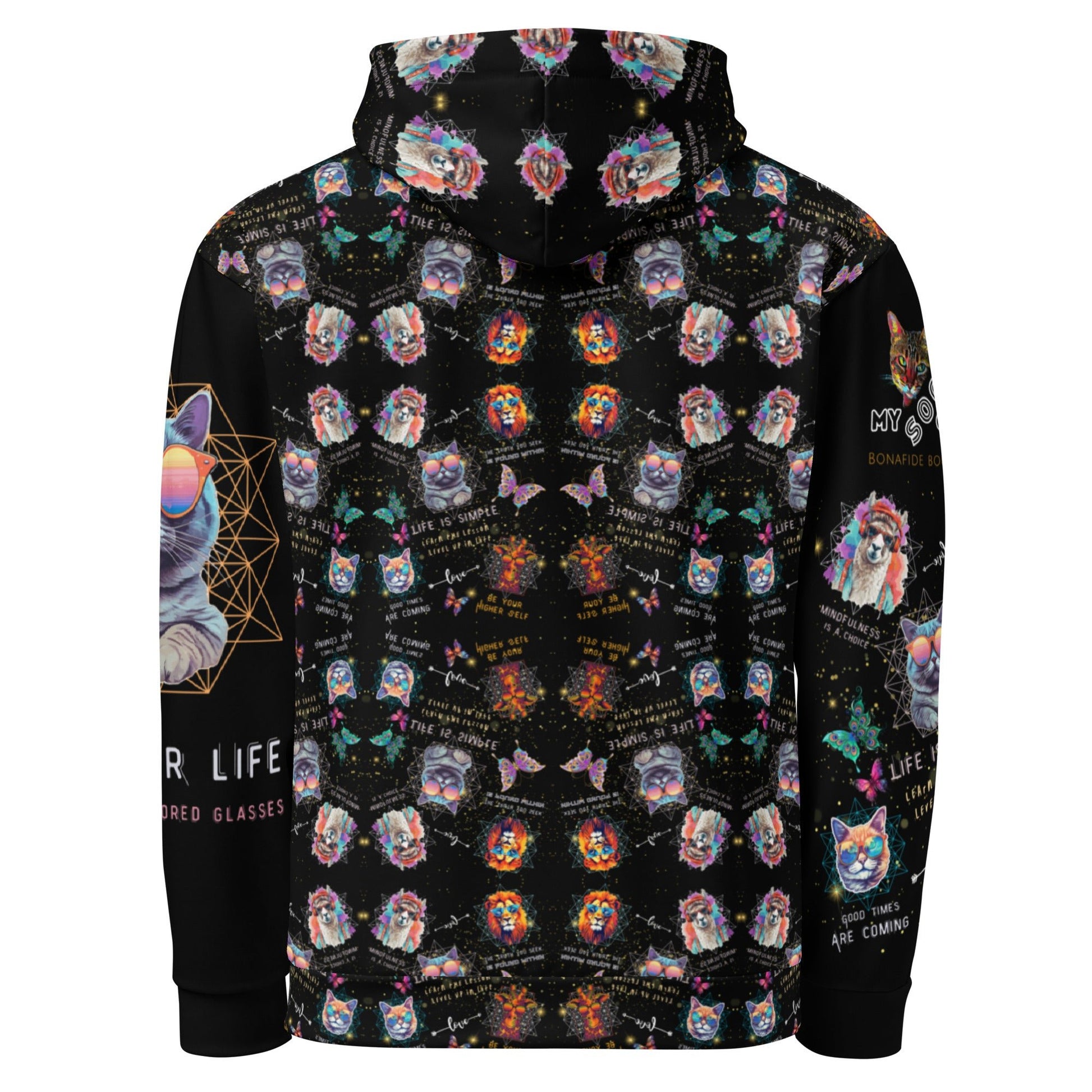 Rose Colored Glasses All - over - print Unisex Hoodie - My Social Cat Bonafide Boutique LLCRose Colored Glasses All - over - print Unisex HoodieHooded sweatshirtMy Social Cat Bonafide Boutique LLCXShoodiemen