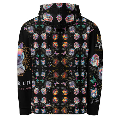Rose Colored Glasses All - over - print Unisex Hoodie - My Social Cat Bonafide Boutique LLCRose Colored Glasses All - over - print Unisex HoodieHooded sweatshirtMy Social Cat Bonafide Boutique LLCXShoodiemen