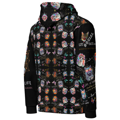 Rose Colored Glasses All - over - print Unisex Hoodie - My Social Cat Bonafide Boutique LLCRose Colored Glasses All - over - print Unisex HoodieHooded sweatshirtMy Social Cat Bonafide Boutique LLCXShoodiemen