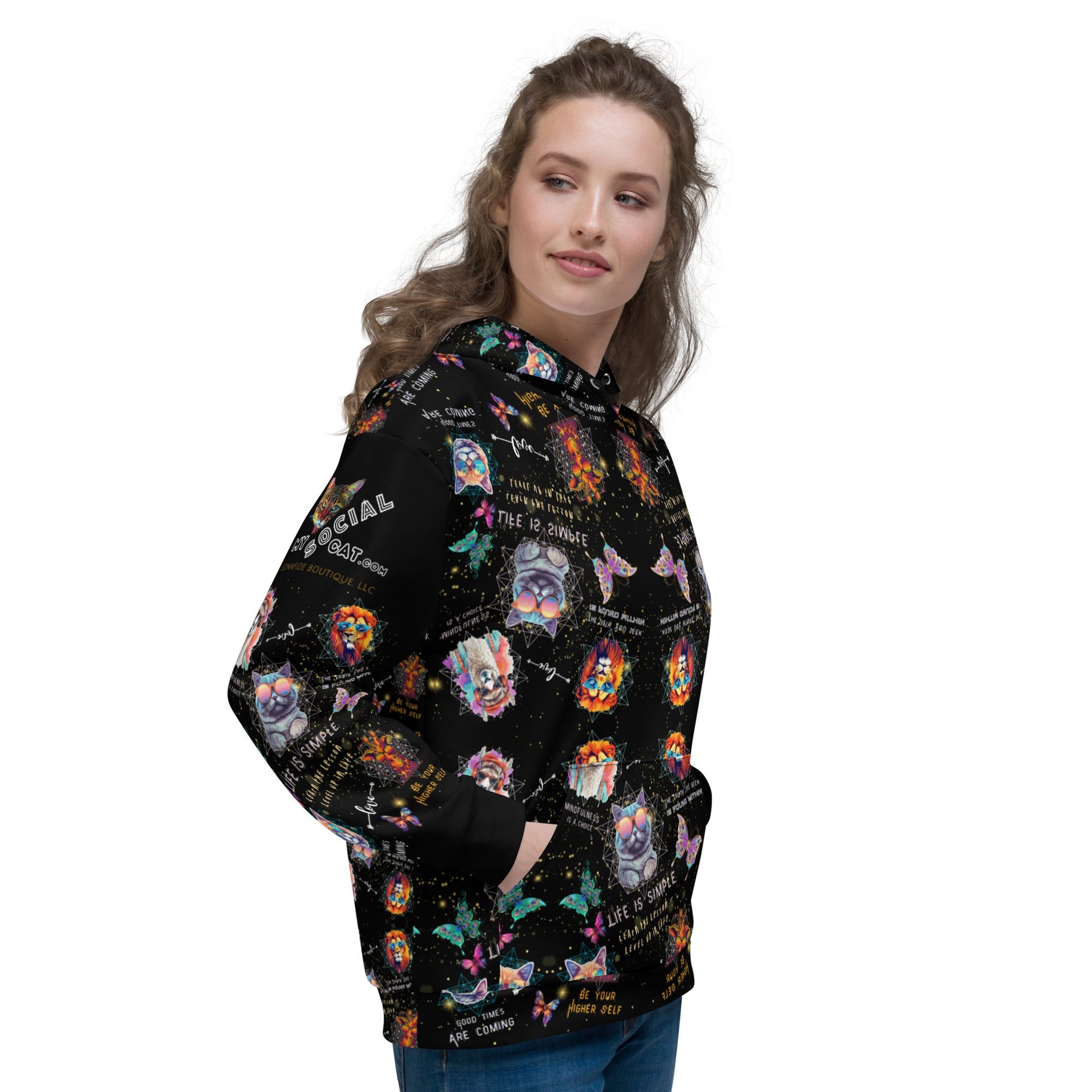 Rose Colored Glasses All - over - print Unisex Hoodie - My Social Cat Bonafide Boutique LLCRose Colored Glasses All - over - print Unisex HoodieHooded sweatshirtMy Social Cat Bonafide Boutique LLCXShoodiemen