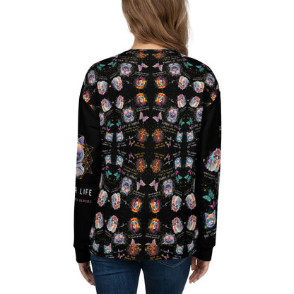Rose Colored Glasses All Over Print Unisex Sweatshirt - My Social Cat Bonafide Boutique LLCRose Colored Glasses All Over Print Unisex SweatshirtSweatshirtMy Social Cat Bonafide Boutique LLCXScatglasses
