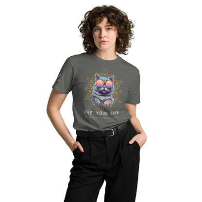 Rose Colored Glasses Unisex Premium Tee - My Social Cat Bonafide Boutique LLCRose Colored Glasses Unisex Premium TeeT-shirtMy Social Cat Bonafide Boutique LLCBlackScatlife