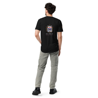 Rose Colored Glasses Unisex Premium Tee - My Social Cat Bonafide Boutique LLCRose Colored Glasses Unisex Premium TeeT-shirtMy Social Cat Bonafide Boutique LLCBlackScatlife