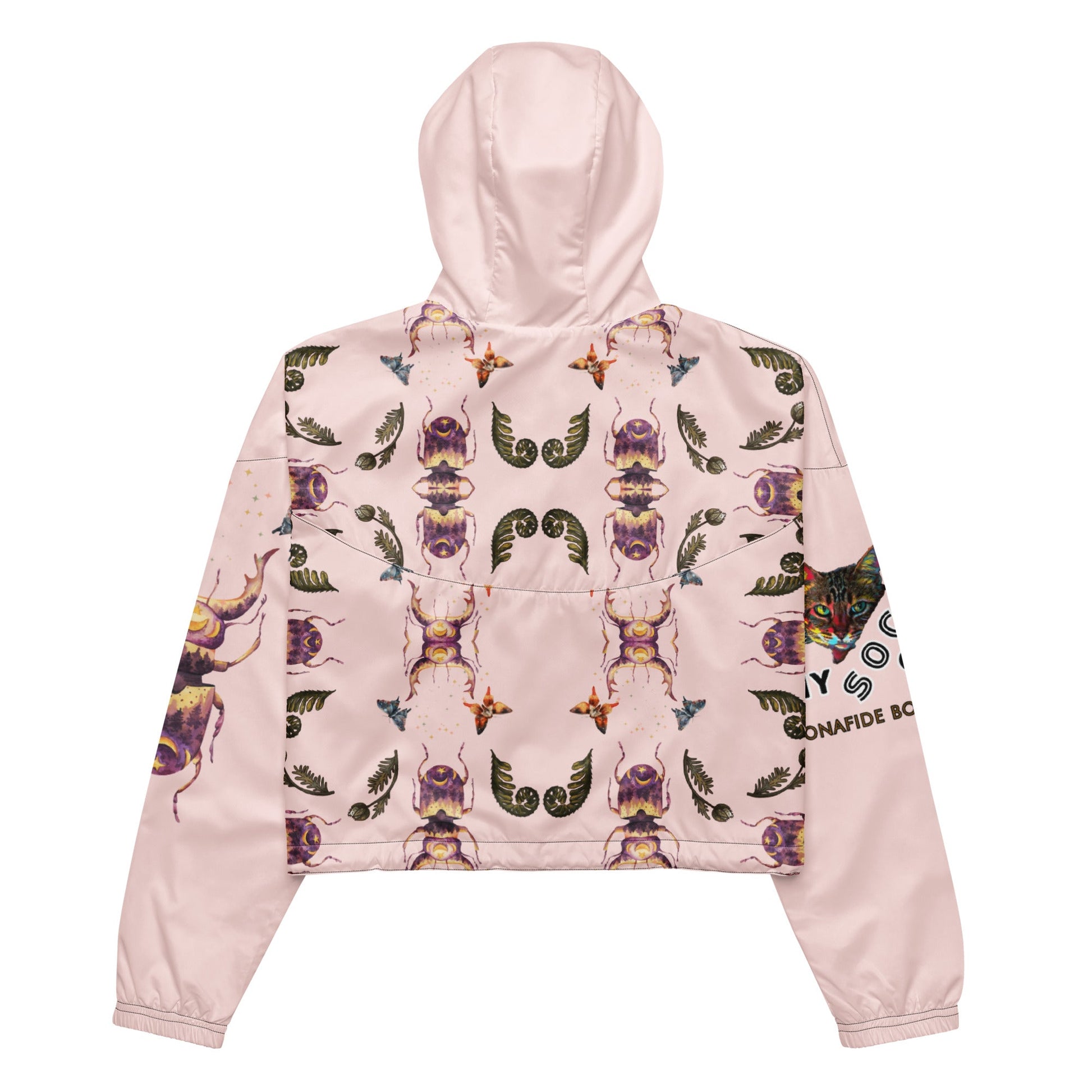 Scarab Beetle Women’s Cropped Windbreaker - My Social Cat Bonafide Boutique LLCScarab Beetle Women’s Cropped WindbreakerWindbreakerMy Social Cat Bonafide Boutique LLCXSallbeetle