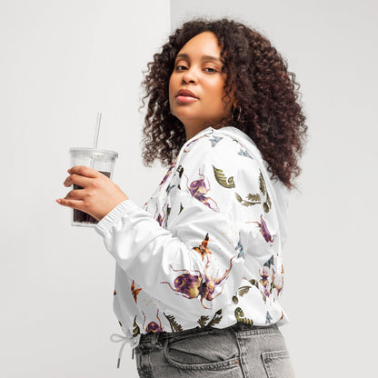Scarab Beetle Women’s Cropped Windbreaker - My Social Cat Bonafide Boutique LLCScarab Beetle Women’s Cropped WindbreakerWindbreakerMy Social Cat Bonafide Boutique LLCXSallbreaker