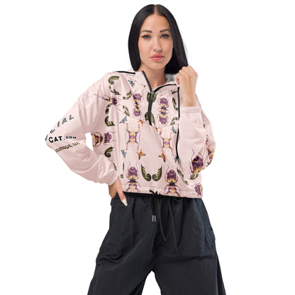 Scarab Beetle Women’s Cropped Windbreaker - My Social Cat Bonafide Boutique LLCScarab Beetle Women’s Cropped WindbreakerWindbreakerMy Social Cat Bonafide Boutique LLCXSallbeetle
