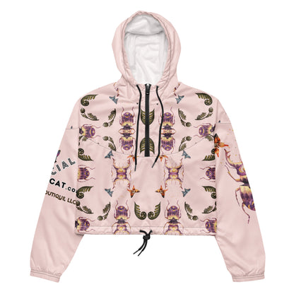 Scarab Beetle Women’s Cropped Windbreaker - My Social Cat Bonafide Boutique LLCScarab Beetle Women’s Cropped WindbreakerWindbreakerMy Social Cat Bonafide Boutique LLCXSallbeetle