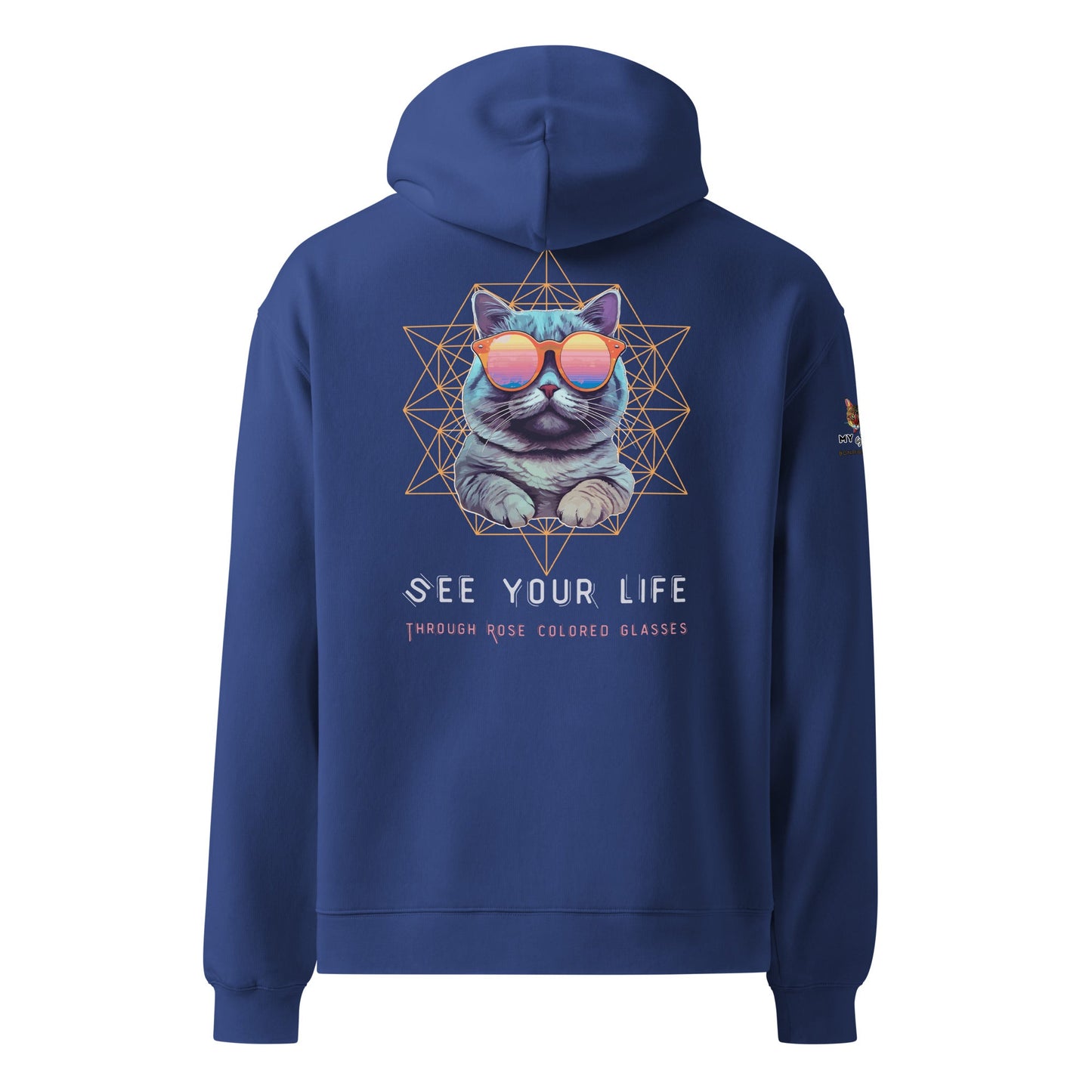 See Your Life Unisex Plush Hoodie - My Social Cat Bonafide Boutique LLCSee Your Life Unisex Plush HoodieHooded sweatshirtMy Social Cat Bonafide Boutique LLCCobaltShoodielife