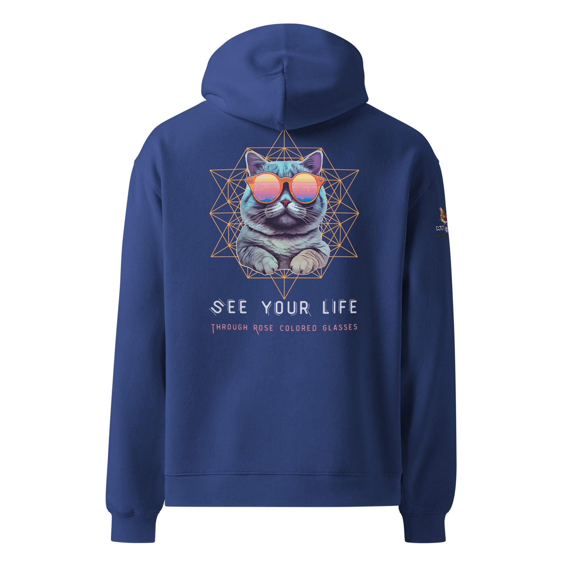 See Your Life Unisex Plush Hoodie - My Social Cat Bonafide Boutique LLCSee Your Life Unisex Plush HoodieHooded sweatshirtMy Social Cat Bonafide Boutique LLCCobaltShoodielife