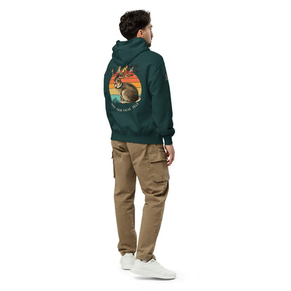 Shed Your False Self Unisex Plush Hoodie - My Social Cat Bonafide Boutique LLCShed Your False Self Unisex Plush HoodieHooded sweatshirtMy Social Cat Bonafide Boutique LLCPine GreenSbunnyfalse