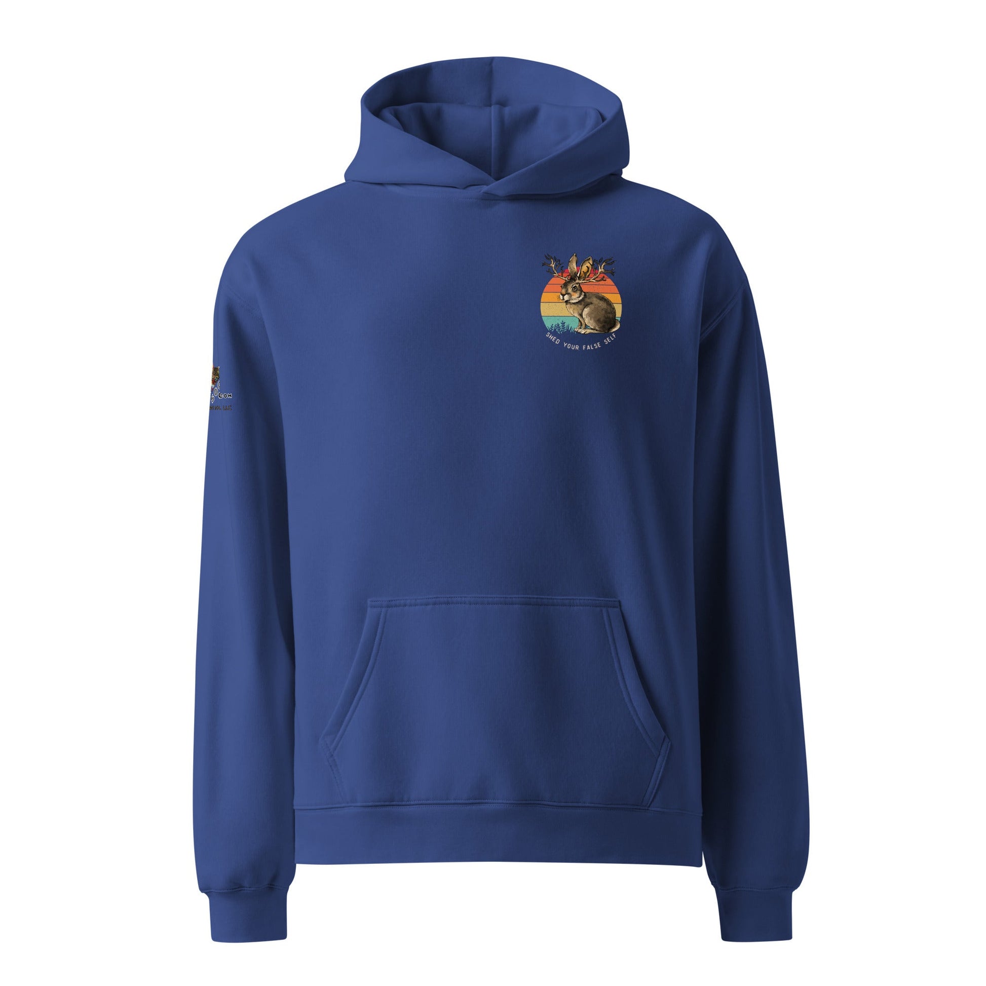 Shed Your False Self Unisex Plush Hoodie - My Social Cat Bonafide Boutique LLCShed Your False Self Unisex Plush HoodieHooded sweatshirtMy Social Cat Bonafide Boutique LLCBlackSbunnyfalse