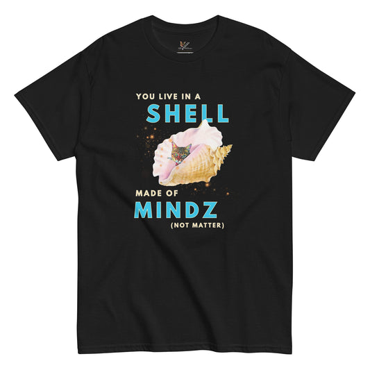 Shell Unisex Classic Tee - My Social Cat Bonafide Boutique LLCShell Unisex Classic TeeT-shirtMy Social Cat Bonafide Boutique LLCSclassicmind