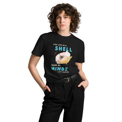 Shell Unisex Premium Tee - My Social Cat Bonafide Boutique LLCShell Unisex Premium TeeT-shirtMy Social Cat Bonafide Boutique LLCSmindmindz