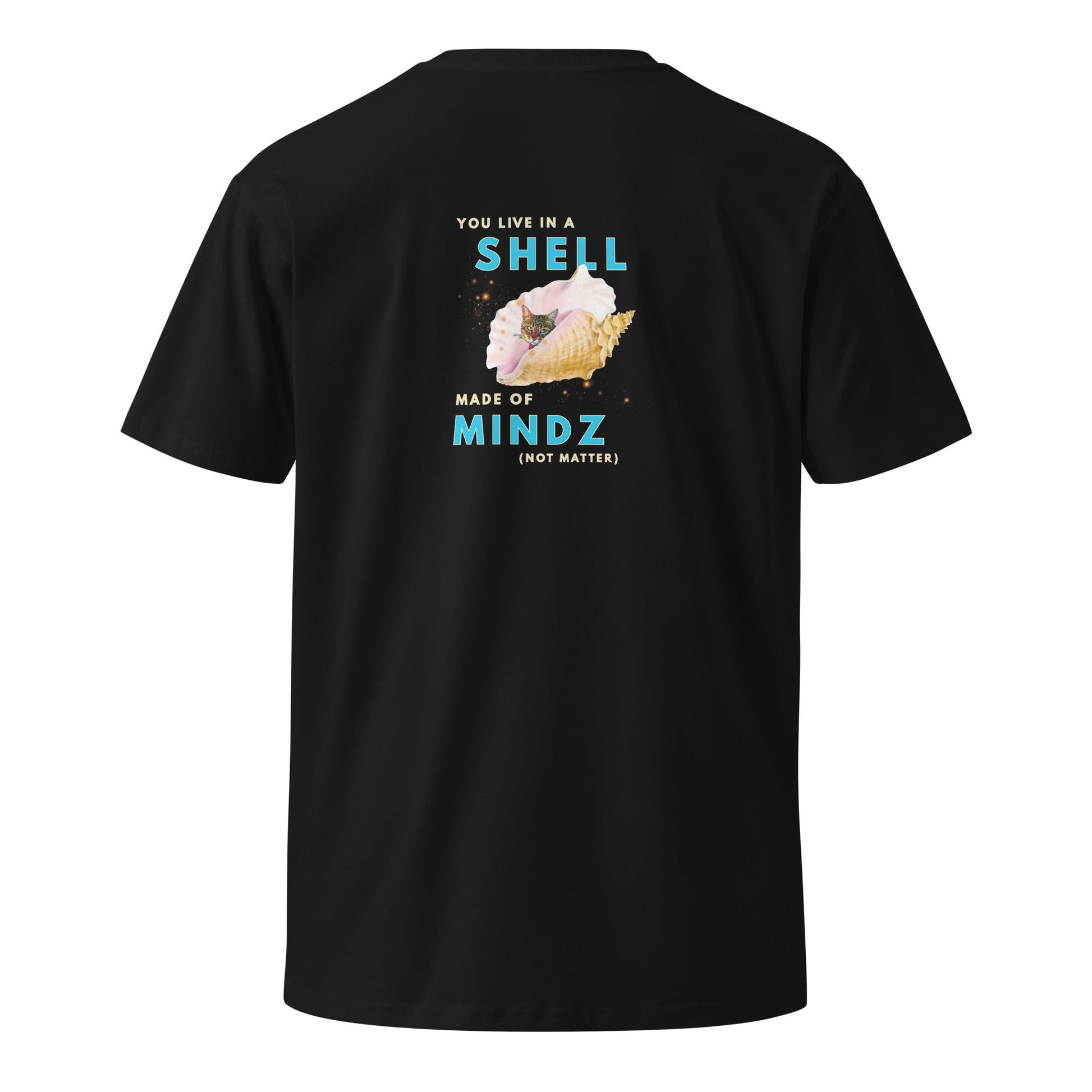 Shell Unisex Premium Tee - My Social Cat Bonafide Boutique LLCShell Unisex Premium TeeT-shirtMy Social Cat Bonafide Boutique LLCSmindmindz